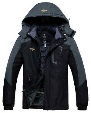 top shop man's clothes Wantdo Men Winter Jacket - Jacket Ski -Jacket Hooded